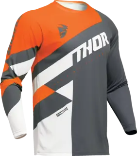 Thor Sector Checker Crosstr&#248;ye Gr&#229;/Oransje