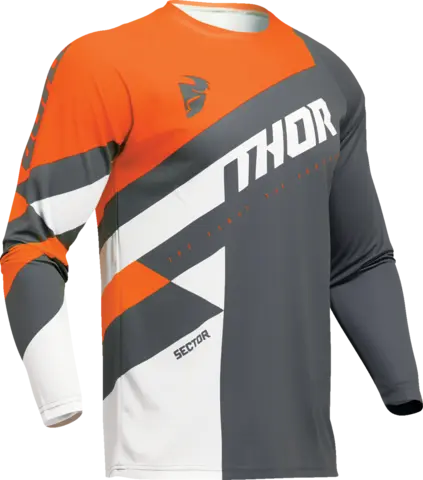 Thor Sector Checker Crosstr&#248;ye Gr&#229;/Oransje