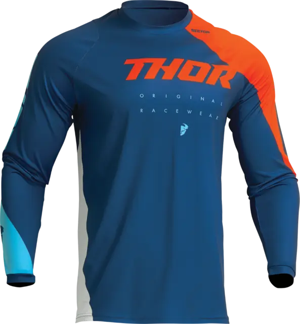 THOR Sector Edge Crosstrøye Blå/Oransje 
