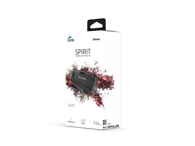 Cardo Spirit Duo Dobbeltsett for 2 hjelmer 