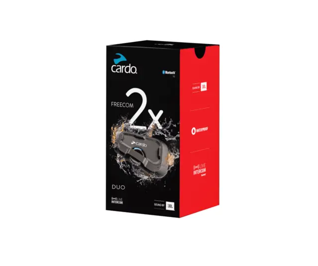 Cardo Freecom 2X JBL - Duo Dobbeltsett for 2 hjelmer 