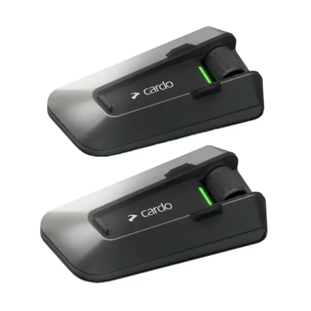 Cardo Packtalk Edge Duo Dobbelsett - for 2 hjelmer 