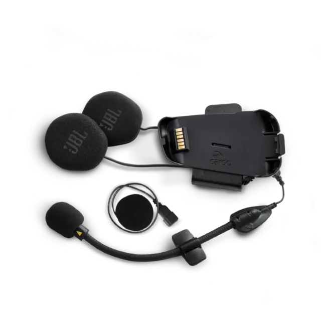 Cardo 2nd Helmet Kit JBL Packtalk/Bold/Black 40mm JBL Høyttalere 