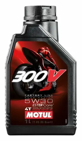 Motul 300V Fac. 5W-30 1 Liter. Racing