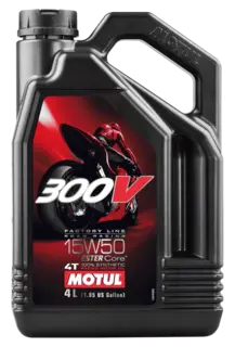 Motul 300 V Fac. 15W-50 4 Liter. Racing