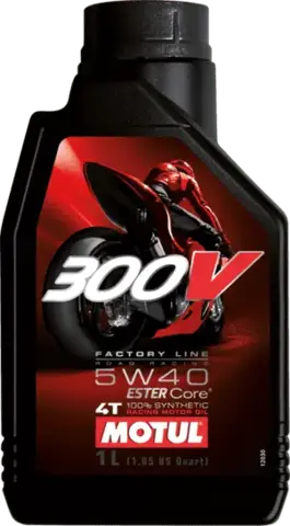 Motul 300 V Fac. 5W-40 1 Liter. Racing