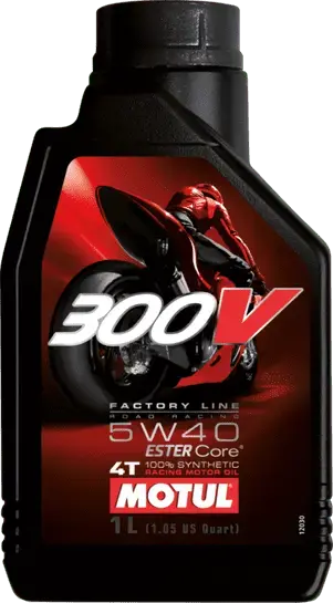 Motul 300 V Fac. 5W-40 1 Liter. Racing 