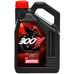 Motul 300 V Fac. 10W-40 4 Liter. Racing