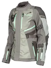 Klim Artemis Motorsykkel Damejakke XL Monument Gray - Wintermint