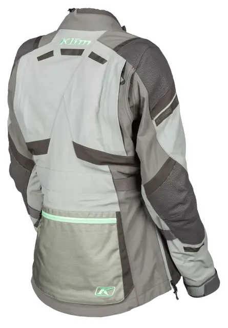 Klim Artemis Motorsykkel Damejakke XL Monument Gray - Wintermint 