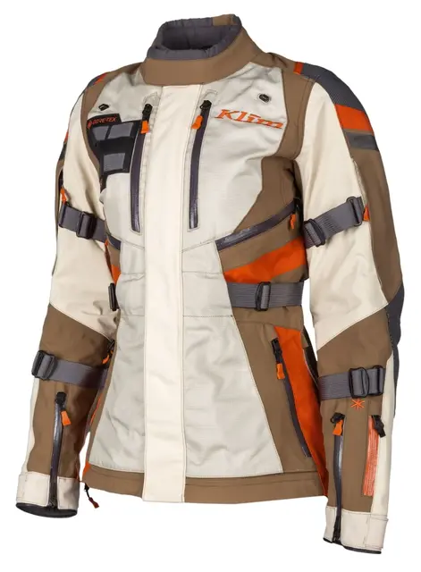 Klim Artemis Motorsykkel Damejakke XS Peyote - Potter's Clay 