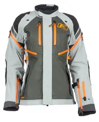 Klim Artemis Damejakke XS Asphalt - Ember Orange