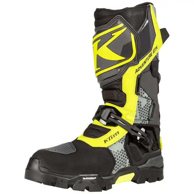 Klim Adventure GTX MC-Støvel 40 Asphalt - Hi-Vis 