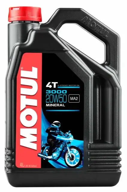MOTUL 3000 20W-50 4 Liter. Mineral 