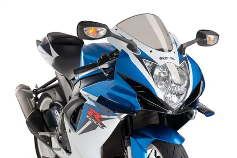 Puig Side Downforce Spoilers | Black/Bl ack | Suzuki GSXR 600 2011&gt;2016