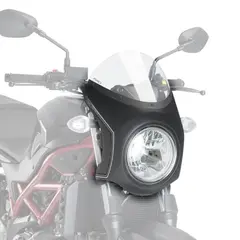 Puig Nose Fairing | Carbon Look with Cl ear Screen | Suzuki SV 650 N 2016&gt;