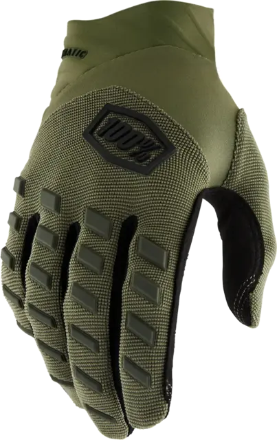 100% Airmatic Crosshansker S Militærgrønn 