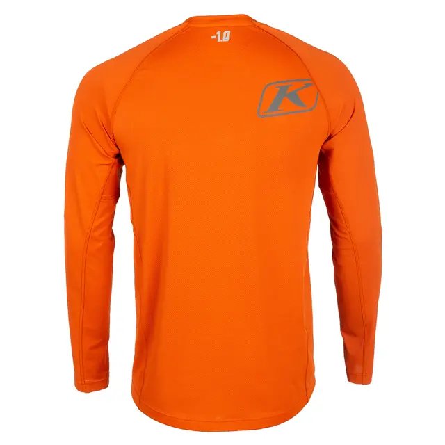 Klim Aggressor -1.0 Long Sleeve Oran S Undertrøye for varme dager 