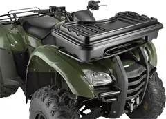 Moose Utility Basket Set Frt Poly Covered Front Basket Cargo Box Black