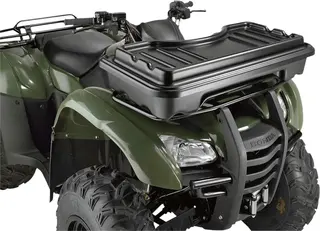 Moose Utility Basket Set Frt Poly Covered Front Basket Cargo Box Black