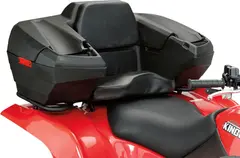 Moose Utility Trunk bak Trail Blzr Trailblazer Rack Trunk Cargo Box Black