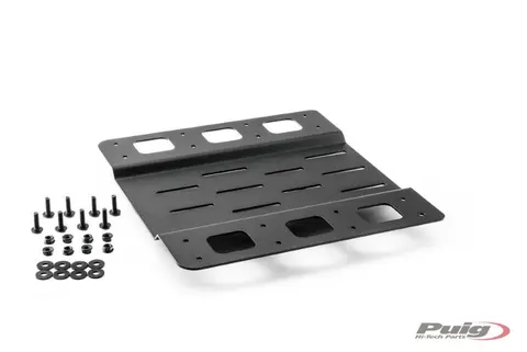Puig Mega Box Metallic Base | Black