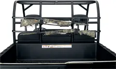 Moose Utility Gun Rack Utvs Moose Utv Double Gun Rack Black