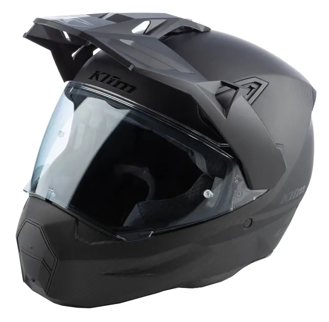 Klim X1 Alpha Hjelm M Carbon Matte Black 