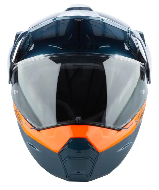Klim X1 Alpha Hjelm XS Gloss Concept Petrol - Strike Orange 