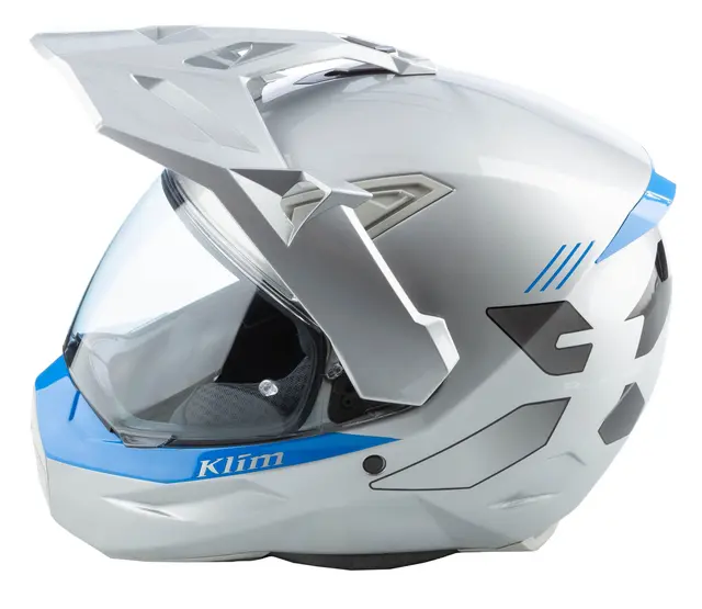 Klim X1 Alpha Hjelm XS Gloss Concept High-Rise- Electric Blue 