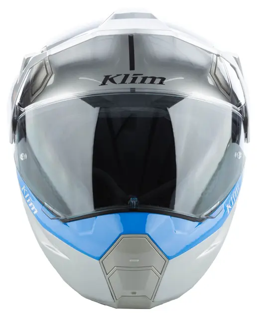 Klim X1 Alpha Hjelm XS Gloss Concept High-Rise- Electric Blue 