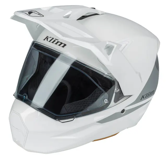 Klim X1 Alpha Hjelm XS Gloss White - High Rise 
