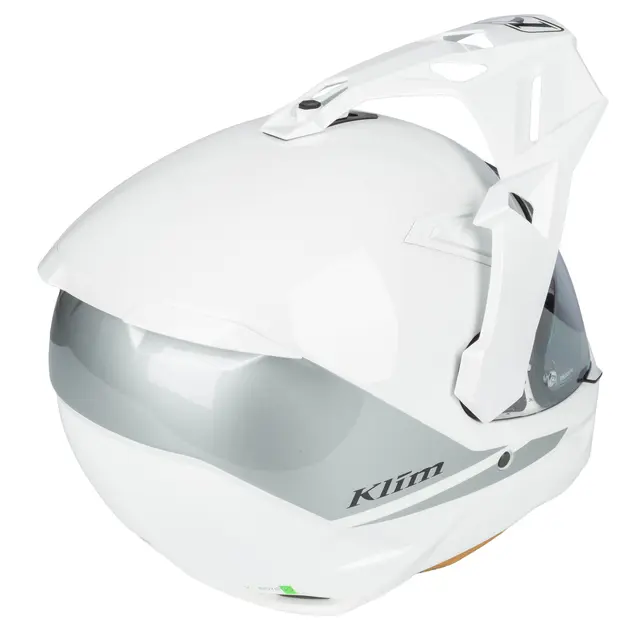 Klim X1 Alpha Hjelm XS Gloss White - High Rise 