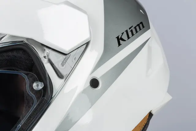 Klim X1 Alpha Hjelm XS Gloss White - High Rise 
