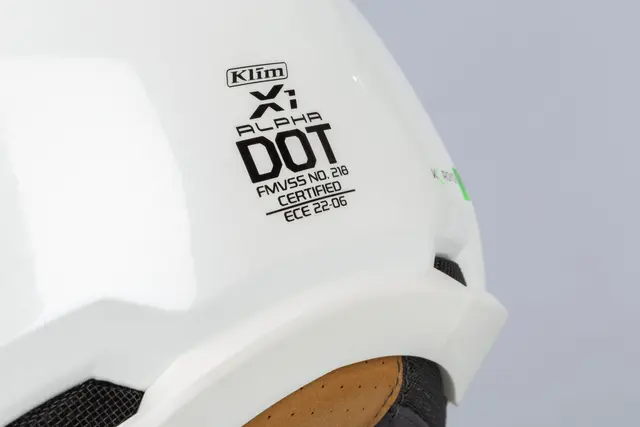 Klim X1 Alpha Hjelm XS Gloss White - High Rise 