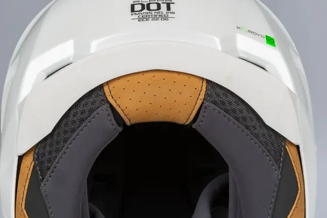 Klim X1 Alpha Hjelm XS Gloss White - High Rise 