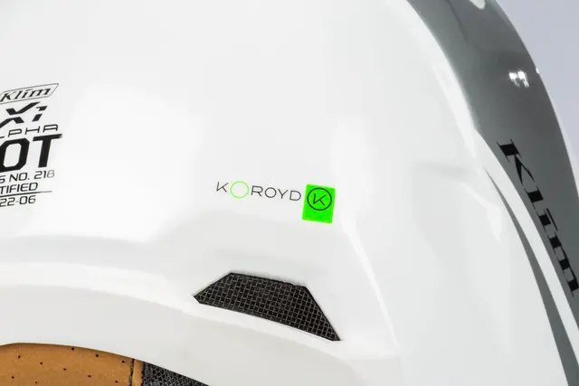 Klim X1 Alpha Hjelm XS Gloss White - High Rise 