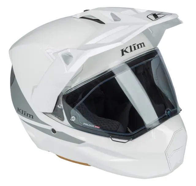 Klim X1 Alpha Hjelm XS Gloss White - High Rise 