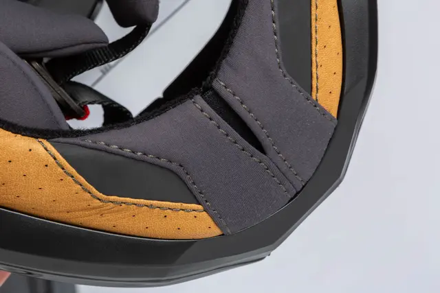 Klim X1 Alpha Hjelm XS Quanta Gloss Black - Fiery Red 