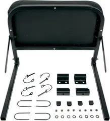 Moose Utility Back Rest Atv Racks Accessory Backrest Atv bak