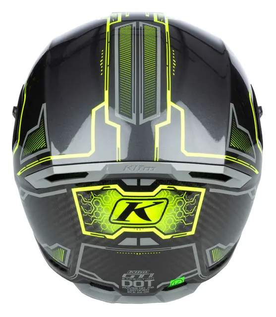 Klim GT1 Expedition Hjelm XS Encrypted Gloss Asphalt Hi-Vis 