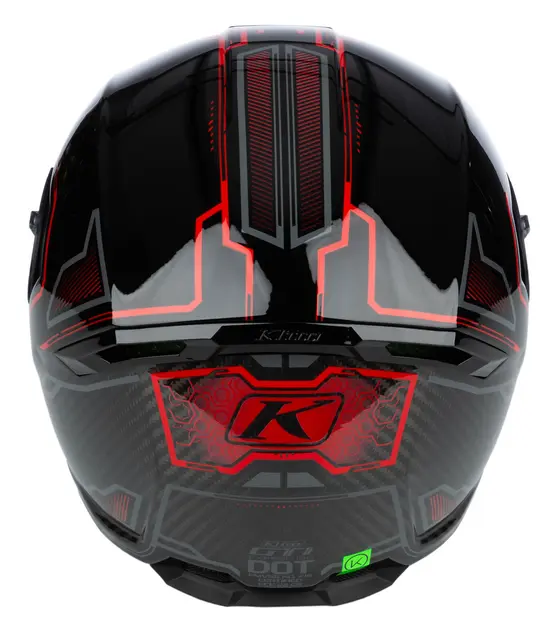 Klim GT1 Expedition Hjelm XS Encrypted Gloss Black - Redrock 
