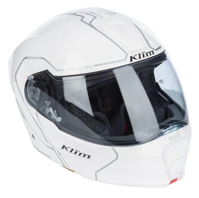 Klim GT1 Expedition Hjelm XS Gloss White 