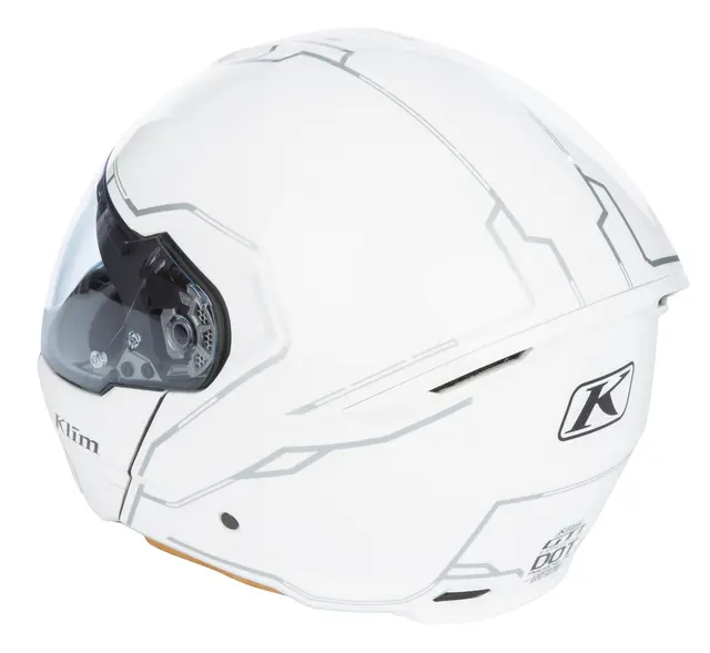 Klim GT1 Expedition Hjelm XS Gloss White 
