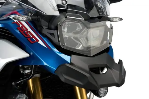 Puig Polycarbonate Headlight Guard | Cl ear | BMW F850 GS Adventure 2018&gt;