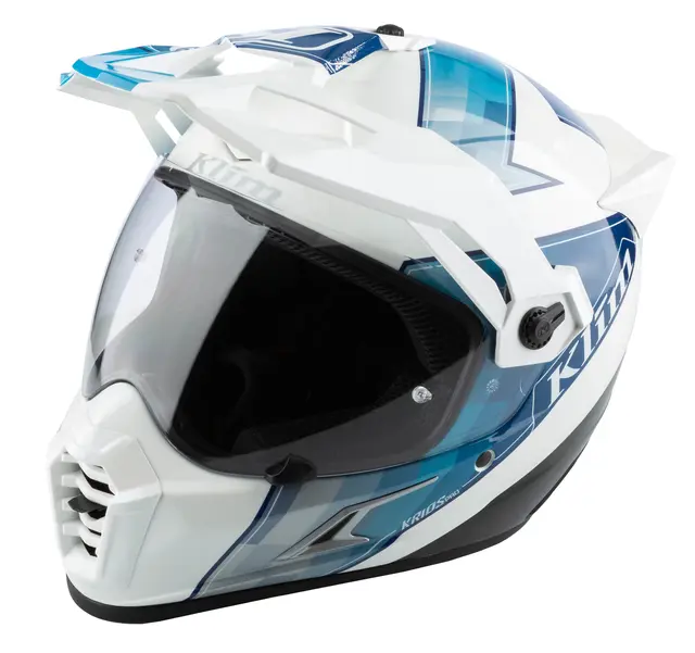 KLIM KRIOS PRO Hjelm XS Spectrum White-Blue 