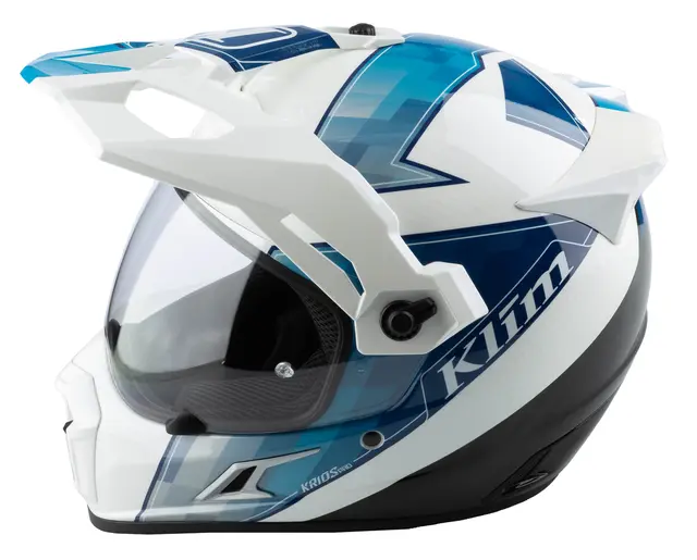 KLIM KRIOS PRO Hjelm XS Spectrum White-Blue 