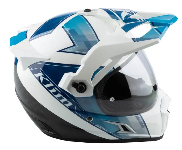 KLIM KRIOS PRO Hjelm XS Spectrum White-Blue 