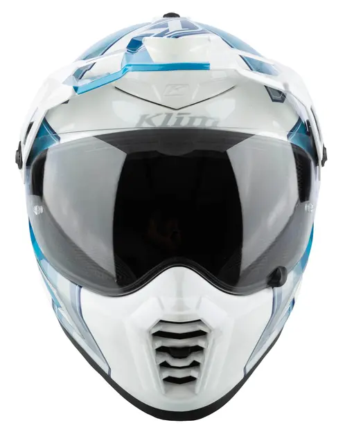 KLIM KRIOS PRO Hjelm XS Spectrum White-Blue 