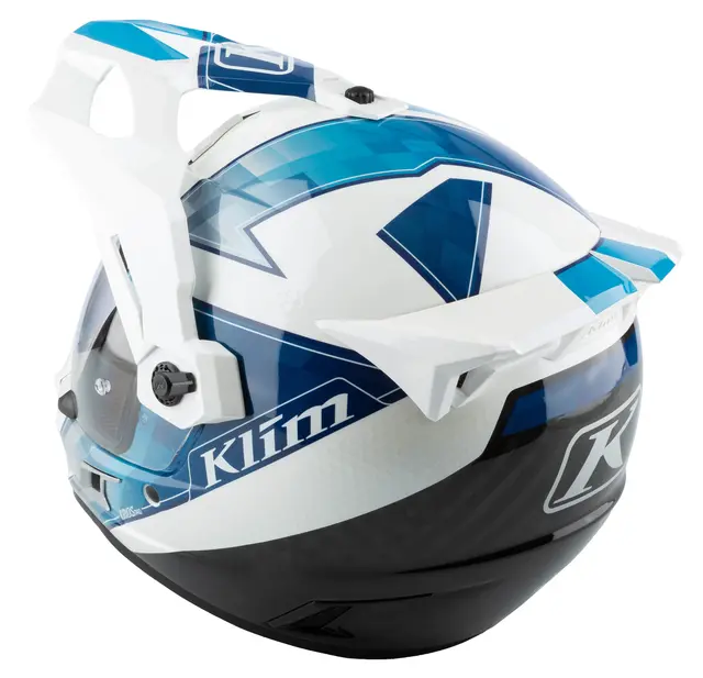 KLIM KRIOS PRO Hjelm XS Spectrum White-Blue 